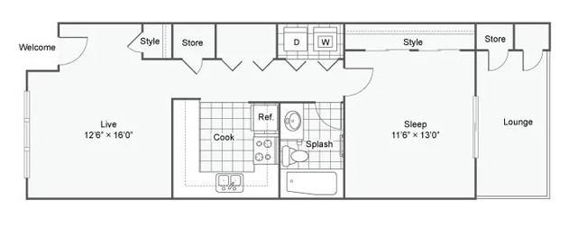 2330 Cobb Parkway Southeast, Unit 322 Smyrna, GA 30080 - Photo 8 of 19 a picture of a cabinet with a white wall