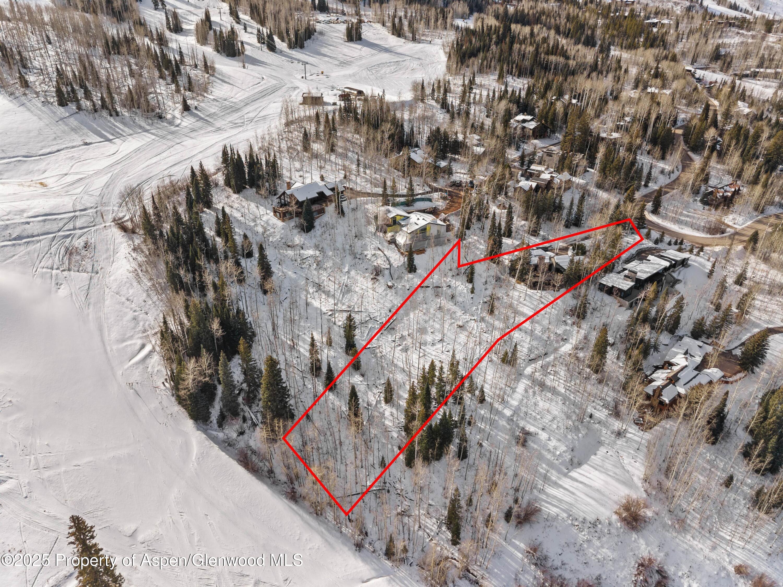 1248 Wood Road Snowmass Village, CO 81615 - Photo 42 of 43 High Res Outline_077-1248WoodRd_25121907