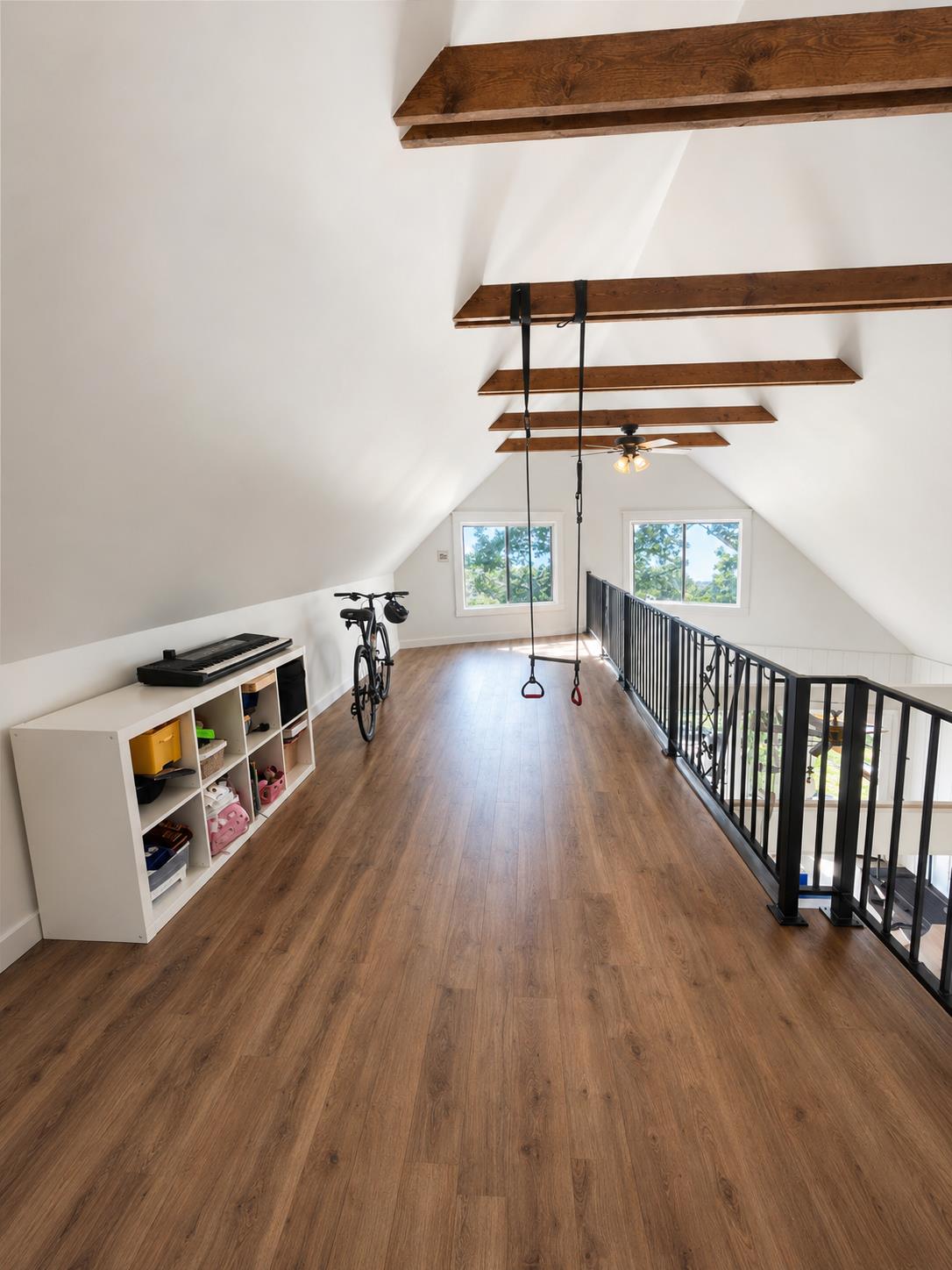 6880 Kahala Road Garden Valley, CA 95633 - Photo 17 of 52 a view of a room with wooden floor