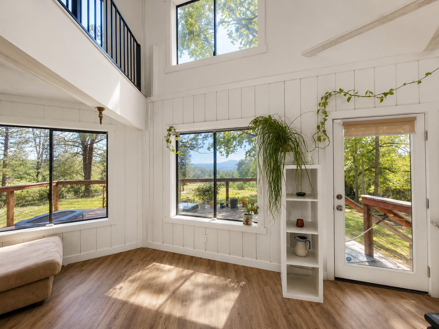 6880 Kahala Road Garden Valley, CA 95633 - Photo 6 of 52 a view of hallway with furniture and a window