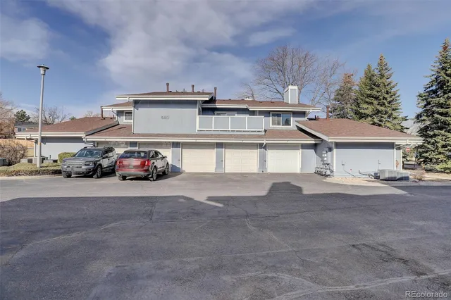 a car parked in front of a house