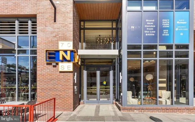 a view of a balcony with an outdoor space