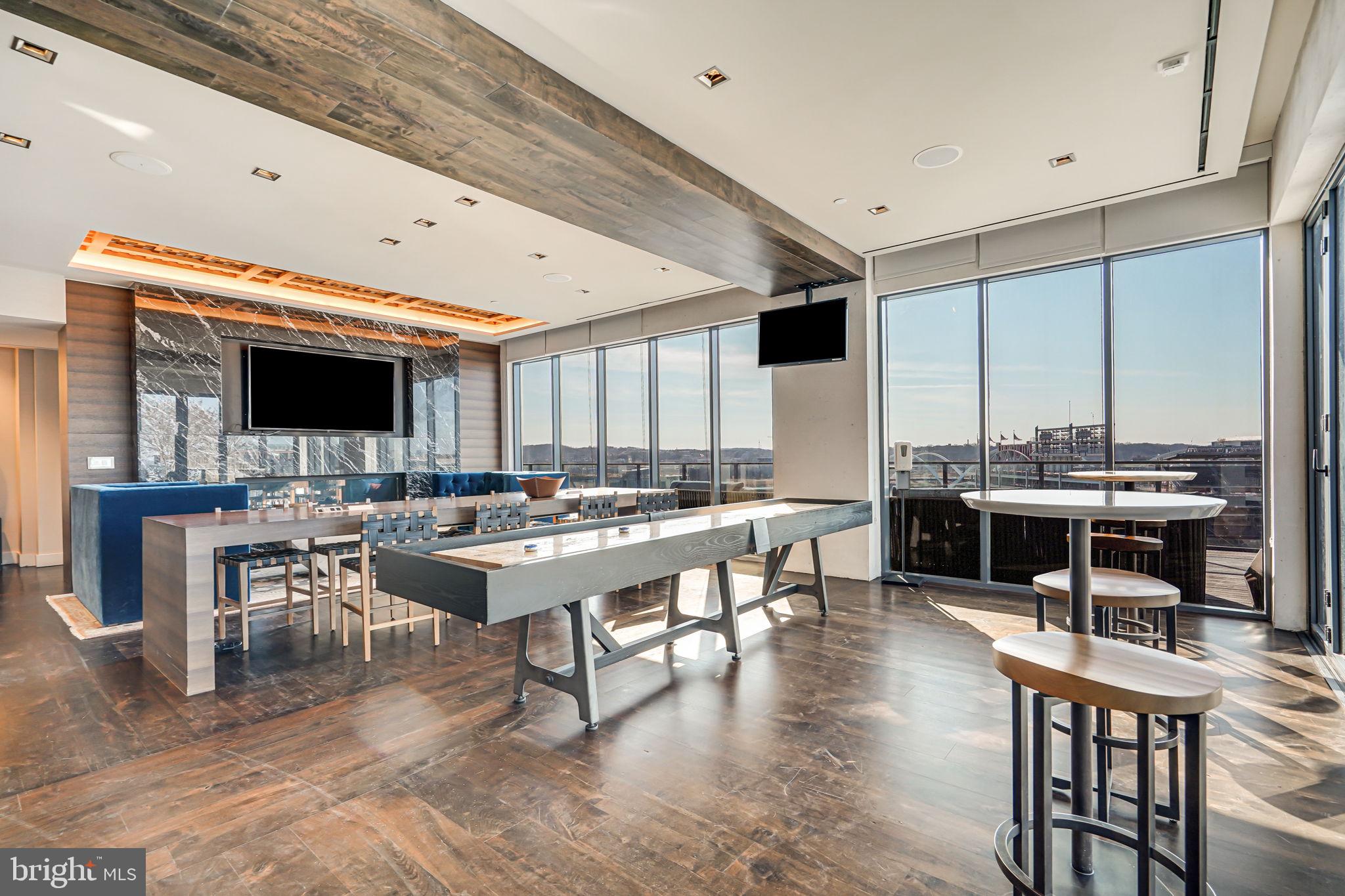 70 N Street Southeast, Unit N913 Washington, DC 20003 - Photo 49 of 69 rooftop party room with fireplace