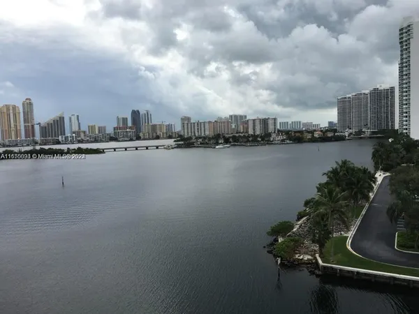 a view of a city with lake