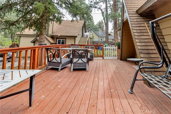 a view of outdoor seating