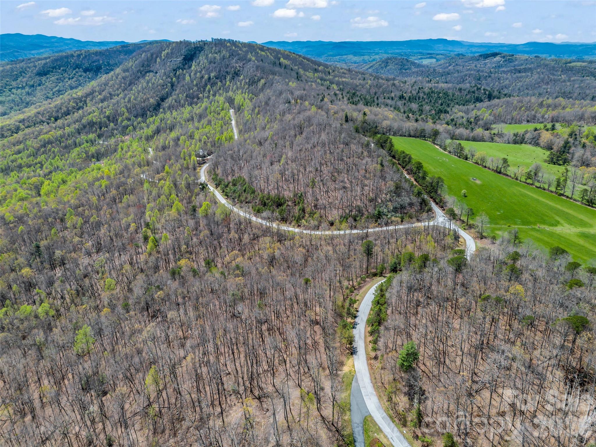 280 Eastman Place Mill Spring, NC 28756 - Photo 17 of 34 a view of a wooden floor with a lake view