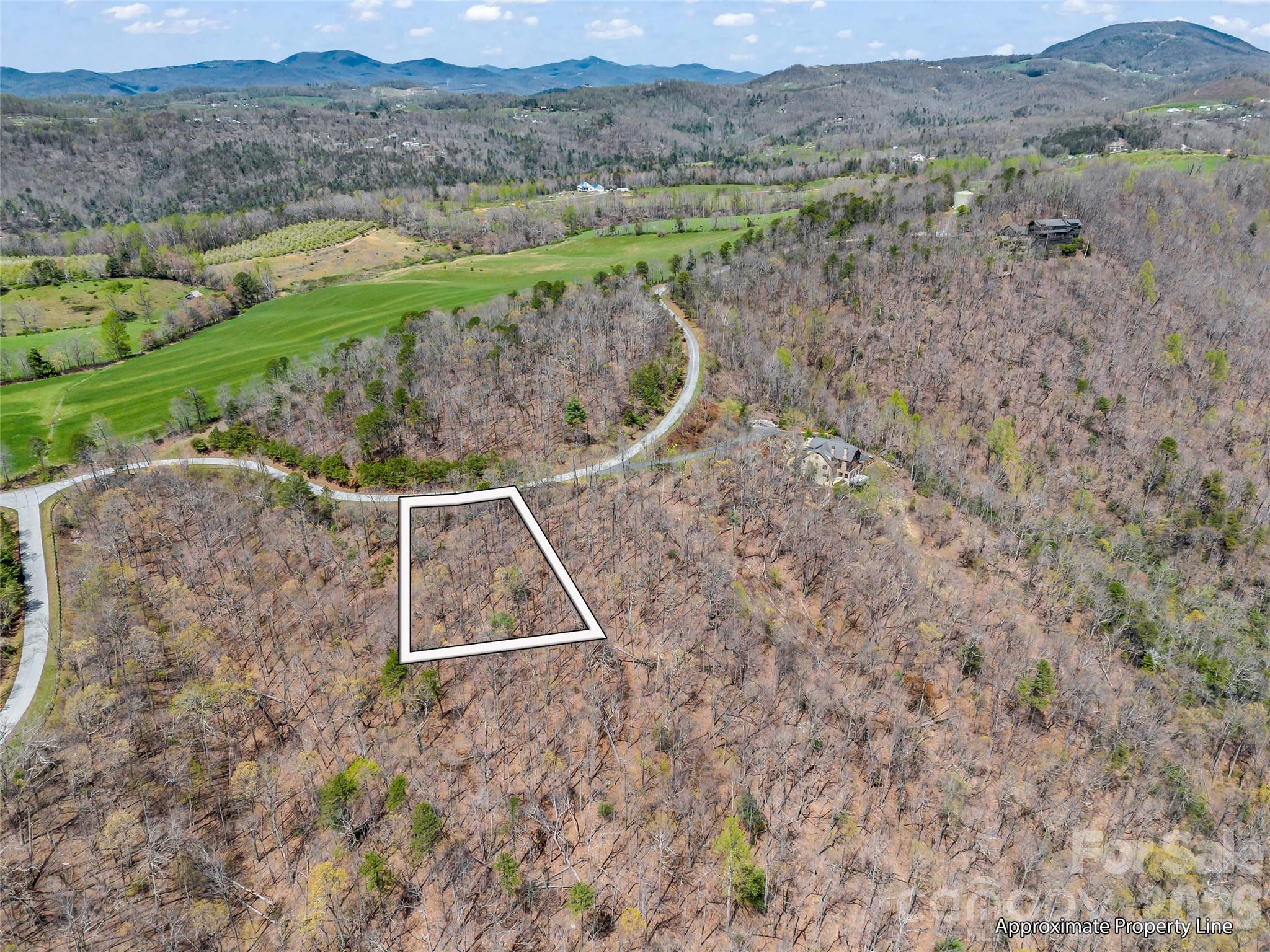 280 Eastman Place Mill Spring, NC 28756 - Photo 5 of 34 an aerial view of a house with a yard