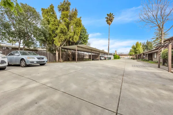 a car parked on the side of the road