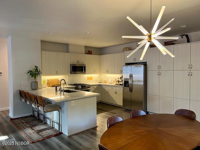 0 Old Mission Drive Solvang, CA 93463 - Photo 11 of 68 a kitchen with stainless steel appliances granite countertop a sink a stove and a refrigerator