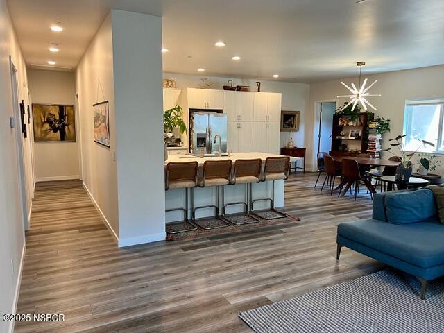 0 Old Mission Drive Solvang, CA 93463 - Photo 3 of 68 a living room with furniture and a wooden floor