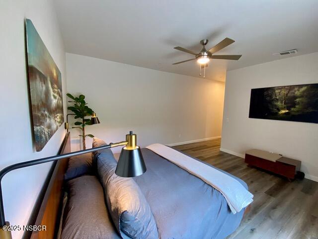 0 Old Mission Drive Solvang, CA 93463 - Photo 44 of 68 a bedroom with a bed and a flat screen tv