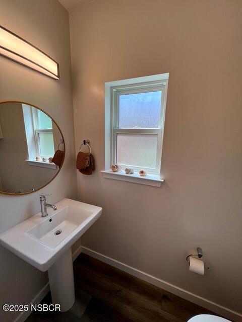 0 Old Mission Drive Solvang, CA 93463 - Photo 51 of 68 a bathroom with a sink mirror and vanity