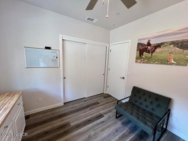 0 Old Mission Drive Solvang, CA 93463 - Photo 63 of 68 a bedroom with furniture and wooden floor