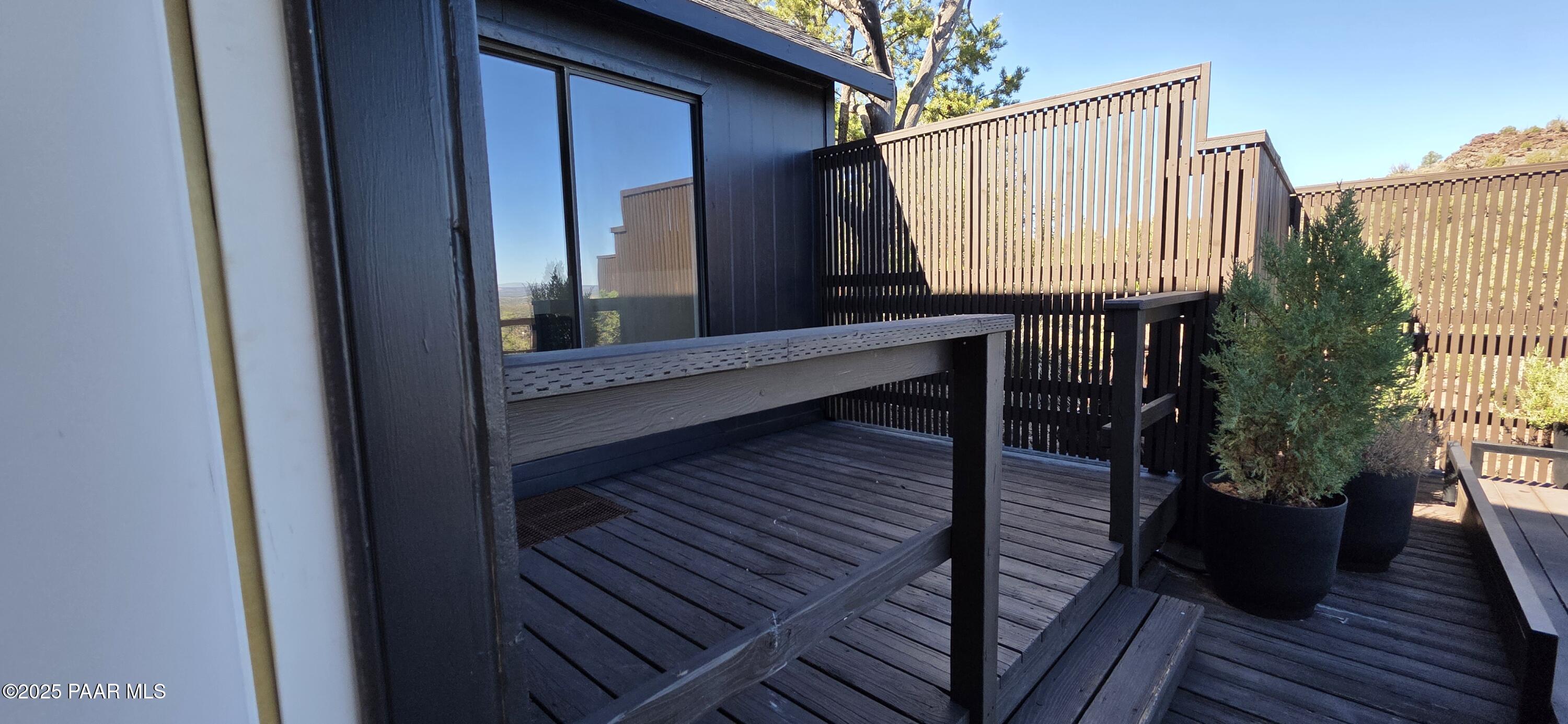 8200 West Rolling Ridge Road Ash Fork, AZ 86320 - Photo 31 of 38 a view of a house with a balcony
