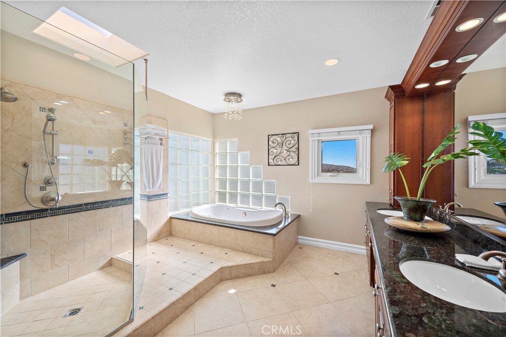 4 Via Goleta San Clemente, CA 92673 - Photo 31 of 70 a living room with furniture and a mirror