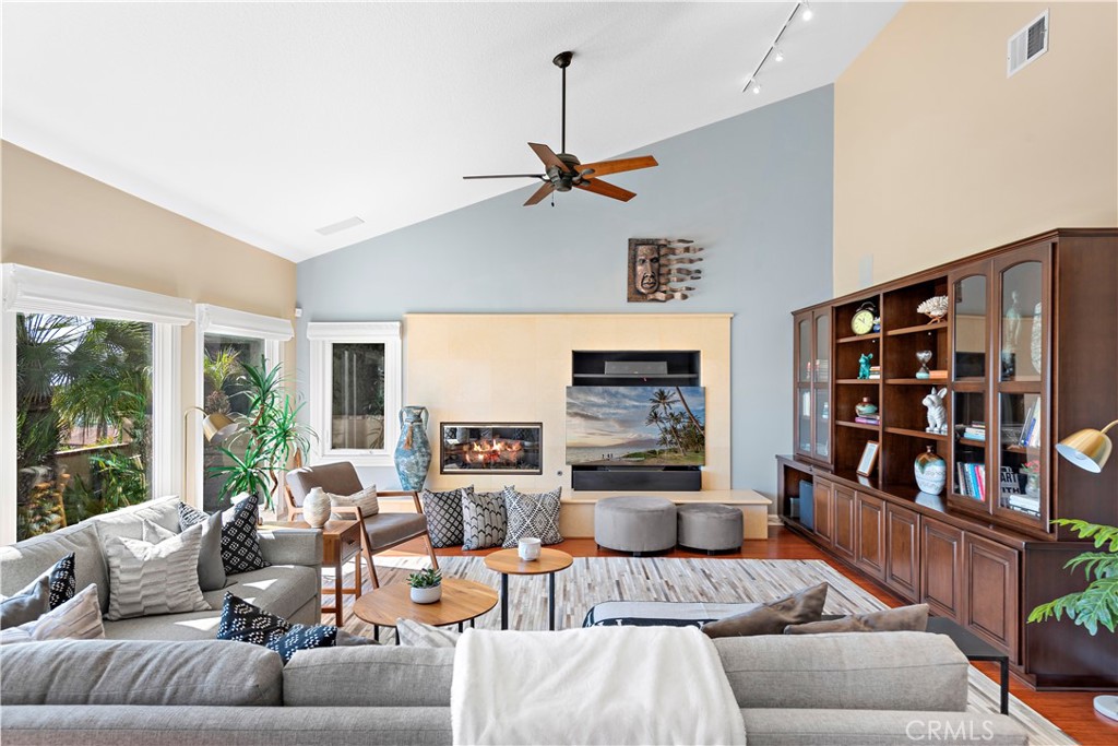 4 Via Goleta San Clemente, CA 92673 - Photo 48 of 70 a living room with furniture and a fireplace