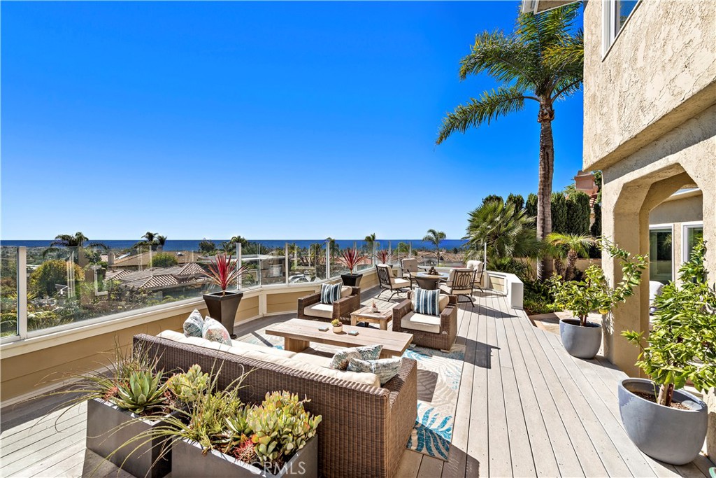 4 Via Goleta San Clemente, CA 92673 - Photo 51 of 70 a view of a balcony with furniture and a potted plant