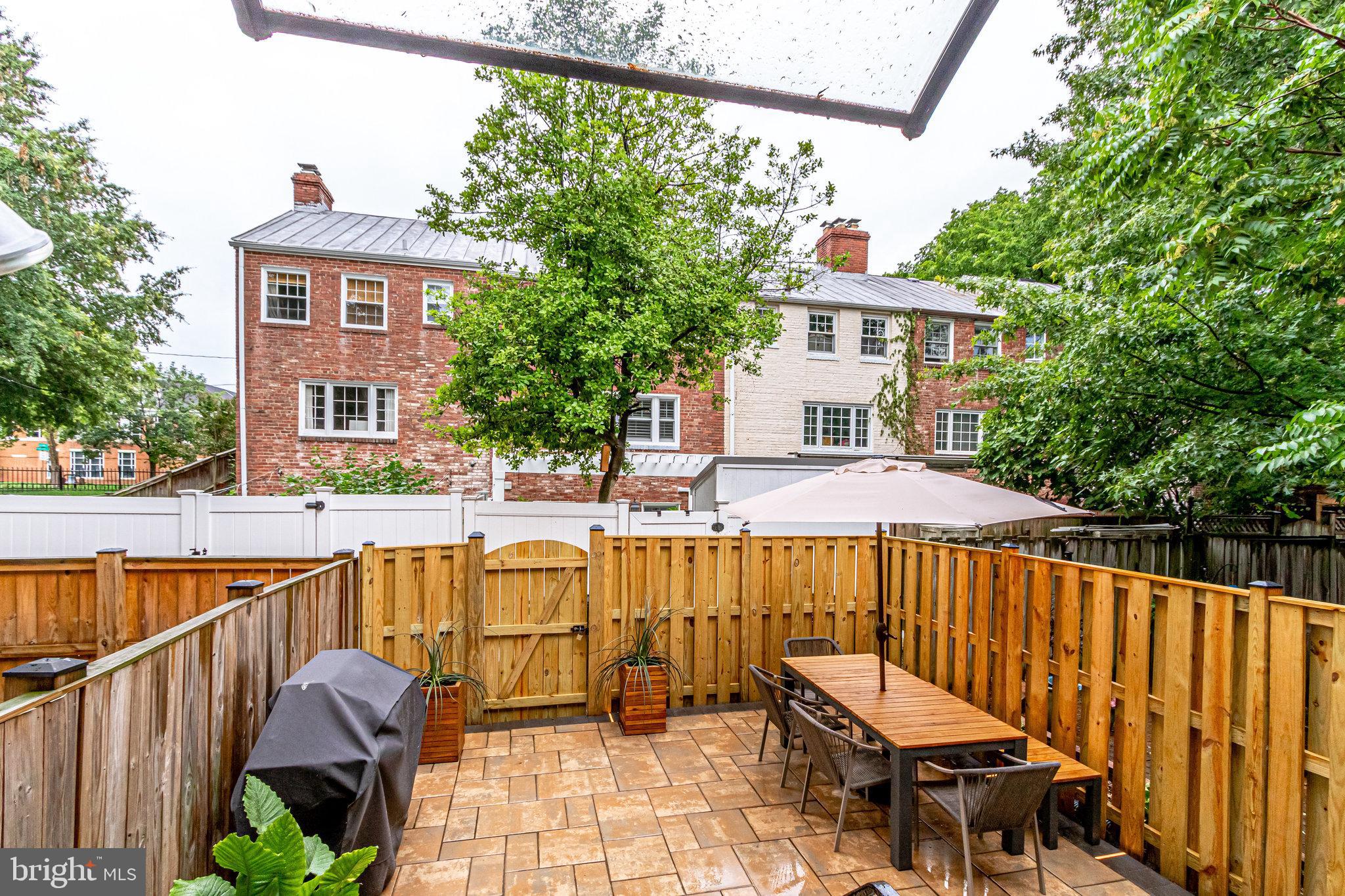 1106 Portner Road Alexandria, VA 22314 - Photo 41 of 44 new patio w/ built-in lighting