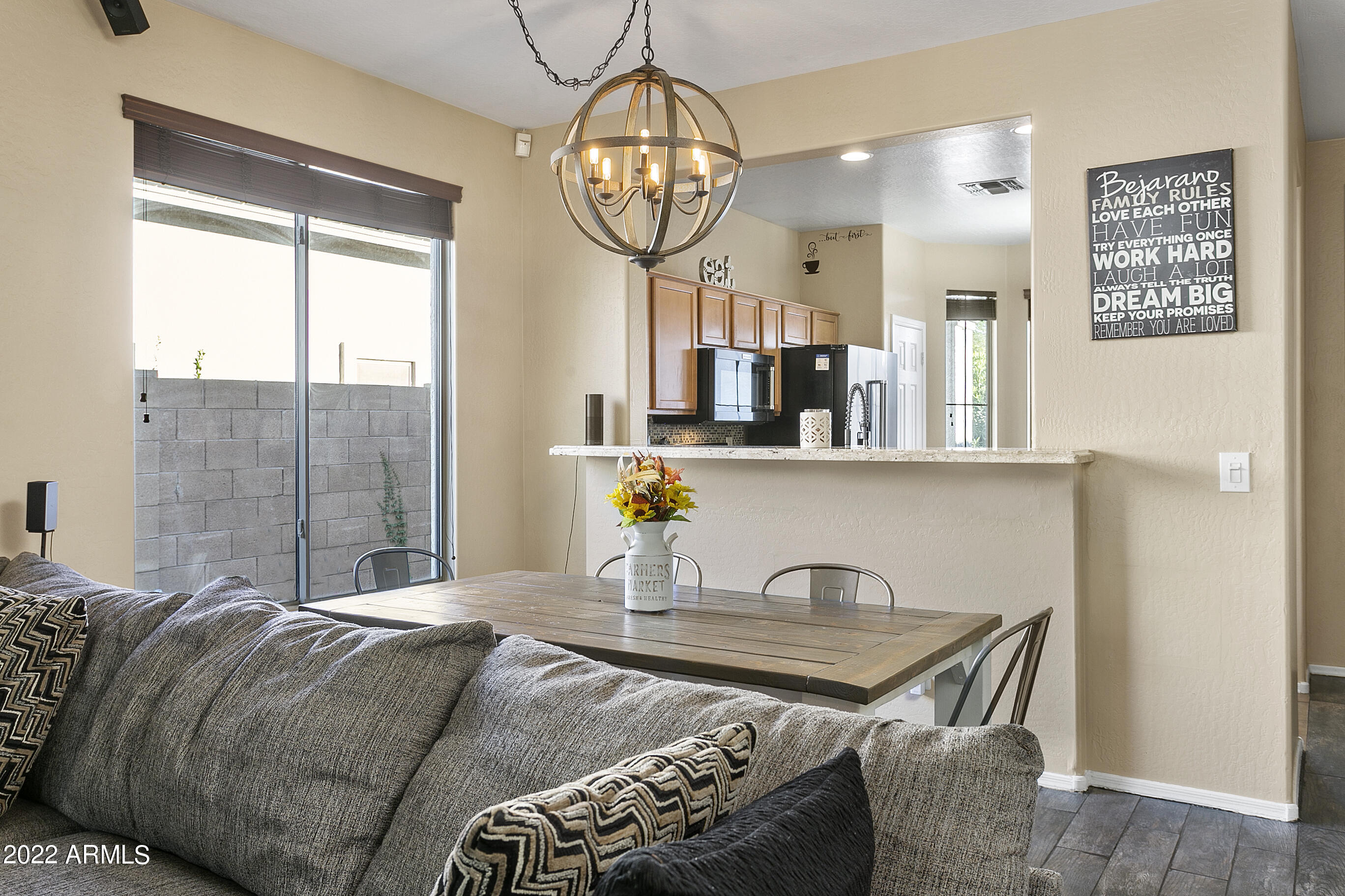 4242 East Megan Street Gilbert, AZ 85295 - Photo 7 of 26 DINING & KITCHEN PASS THROUGH
