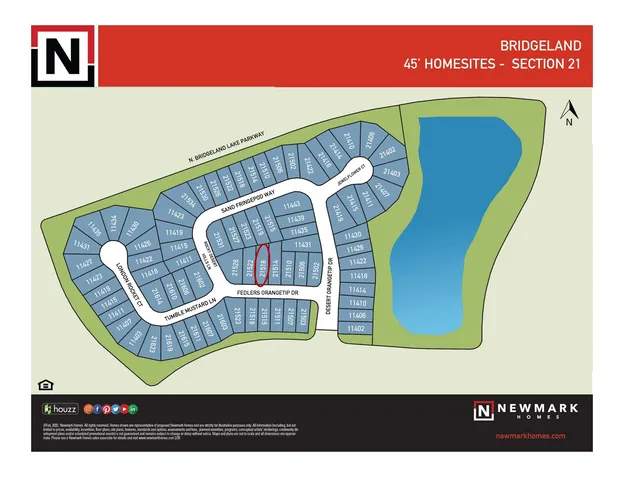 $535,670 | 21518 Felders Orangetip Drive, Cypress, TX 77433