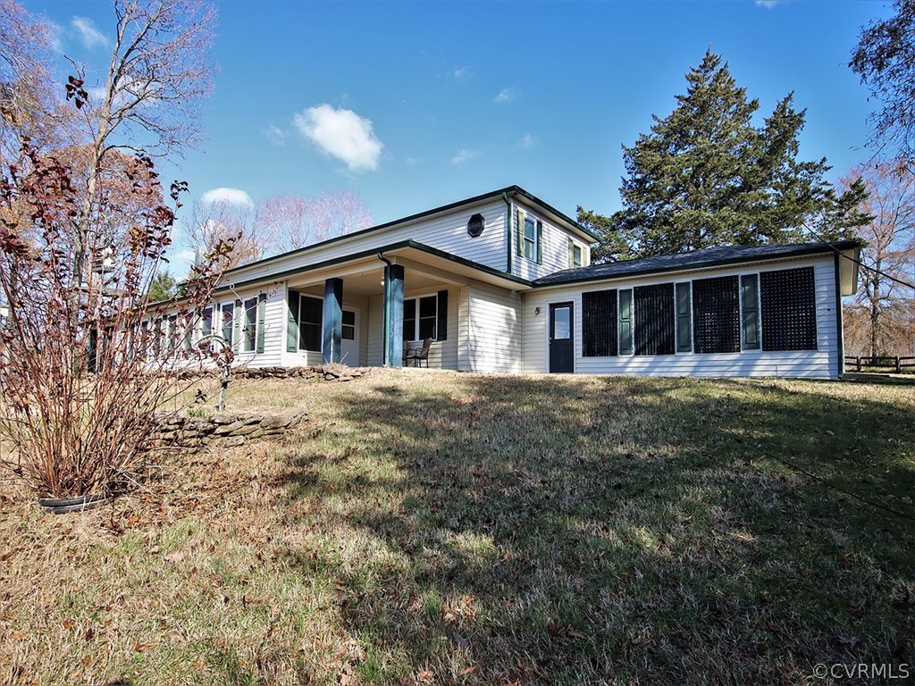 15208 Green Acres Road Beaverdam, VA 23015 - Photo 1 of 50 The house sits on a hill overlooking the pond