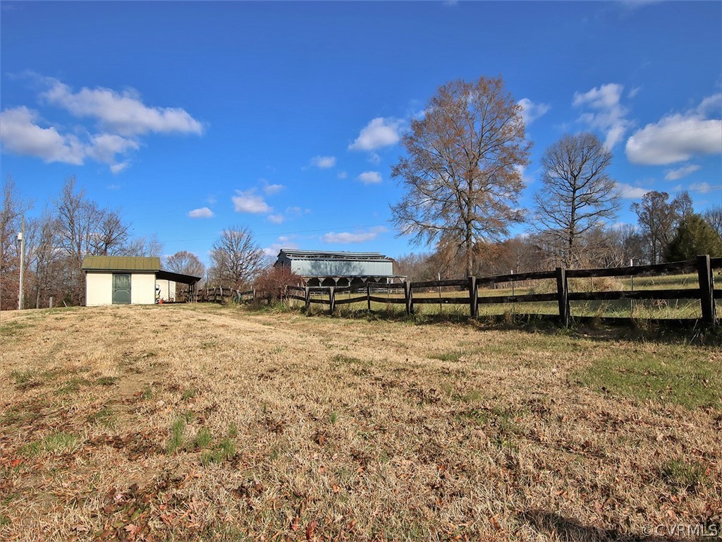 15208 Green Acres Road Beaverdam, VA 23015 - Photo 40 of 50 View of the back yard from the parking area