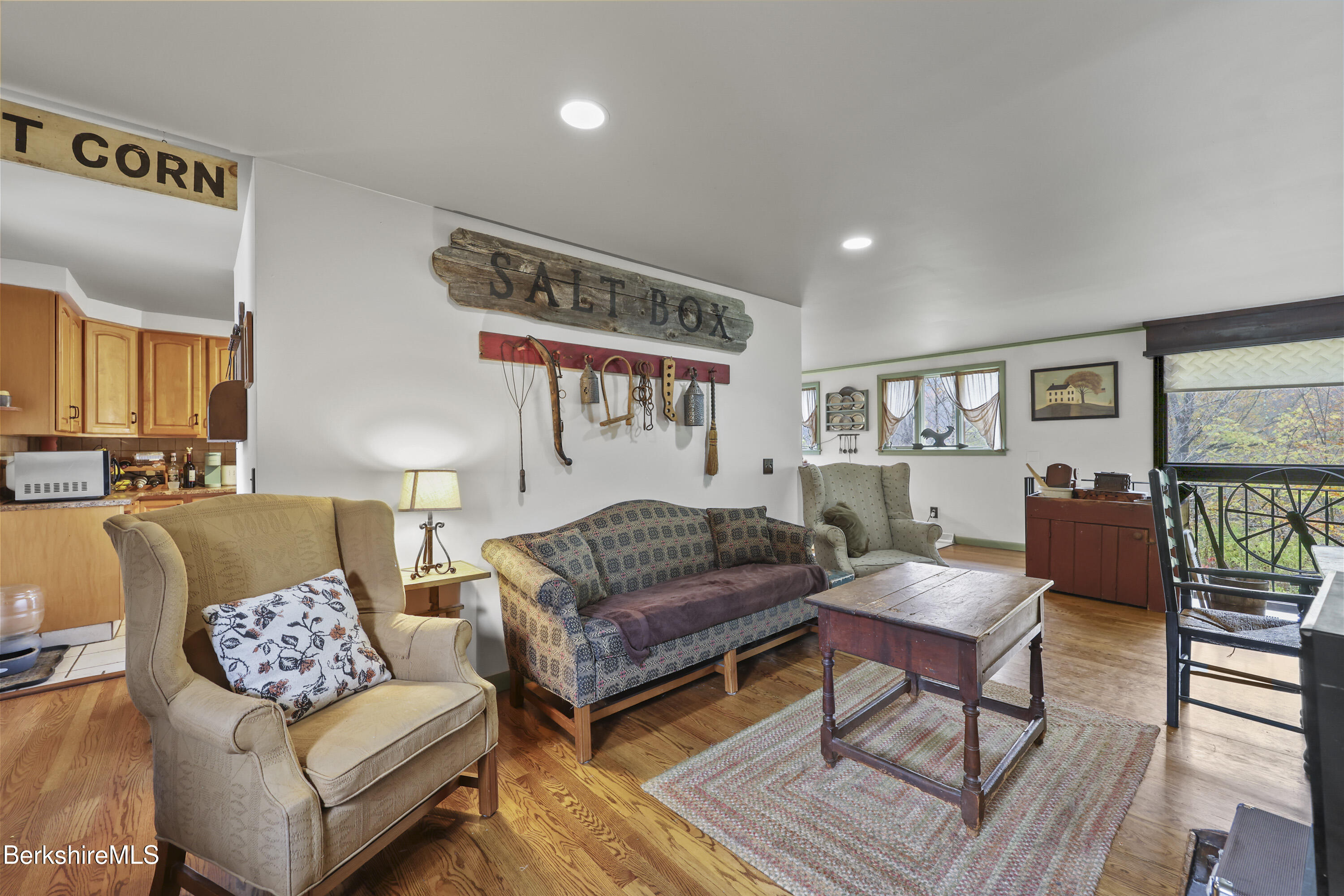 490 Kirchner Road Dalton, MA 01226 - Photo 12 of 30 a living room with furniture and a wooden floor
