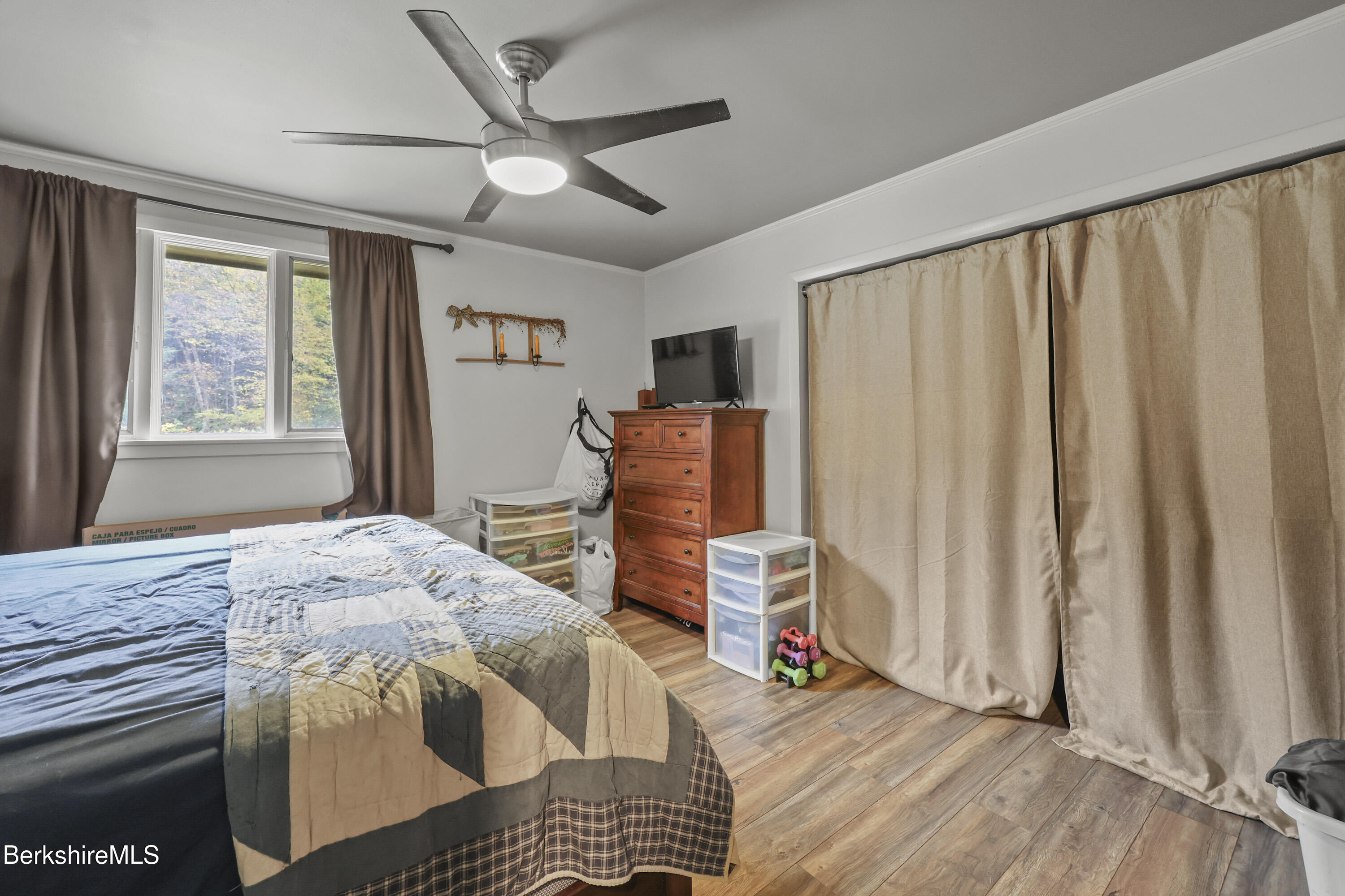 490 Kirchner Road Dalton, MA 01226 - Photo 16 of 30 a bedroom with a bed and a window