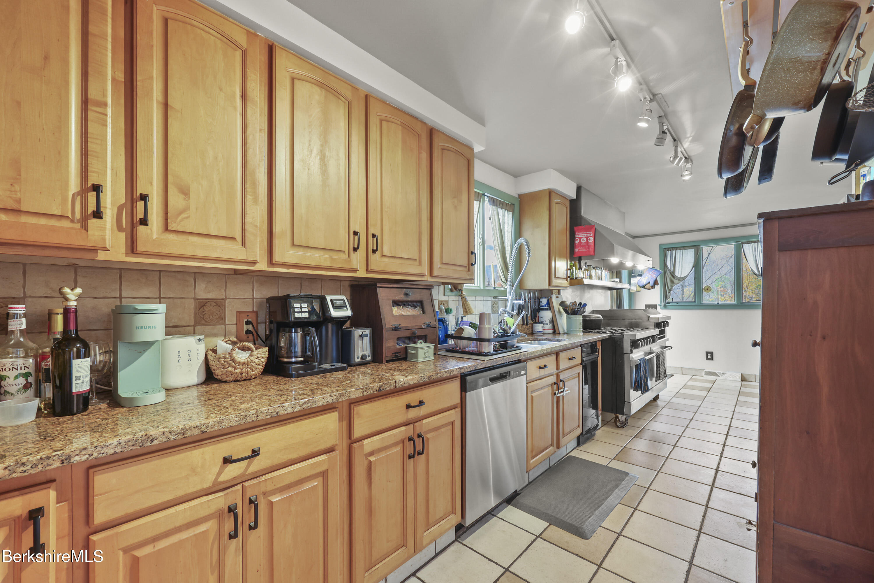 490 Kirchner Road Dalton, MA 01226 - Photo 8 of 30 a kitchen with lots of counter top space and a window