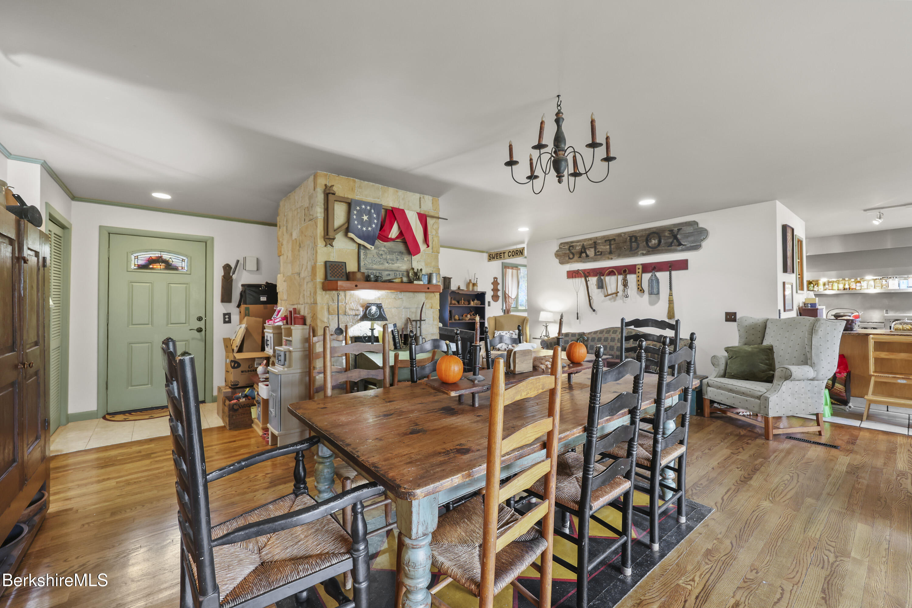 490 Kirchner Road Dalton, MA 01226 - Photo 10 of 30 a view of a dining room with furniture and wooden floor