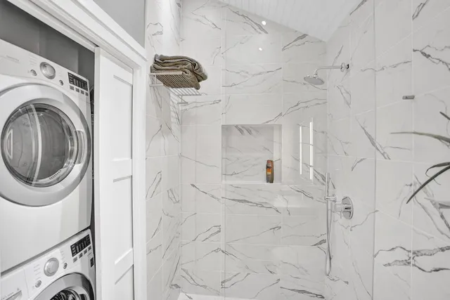 a city view with tall buildings