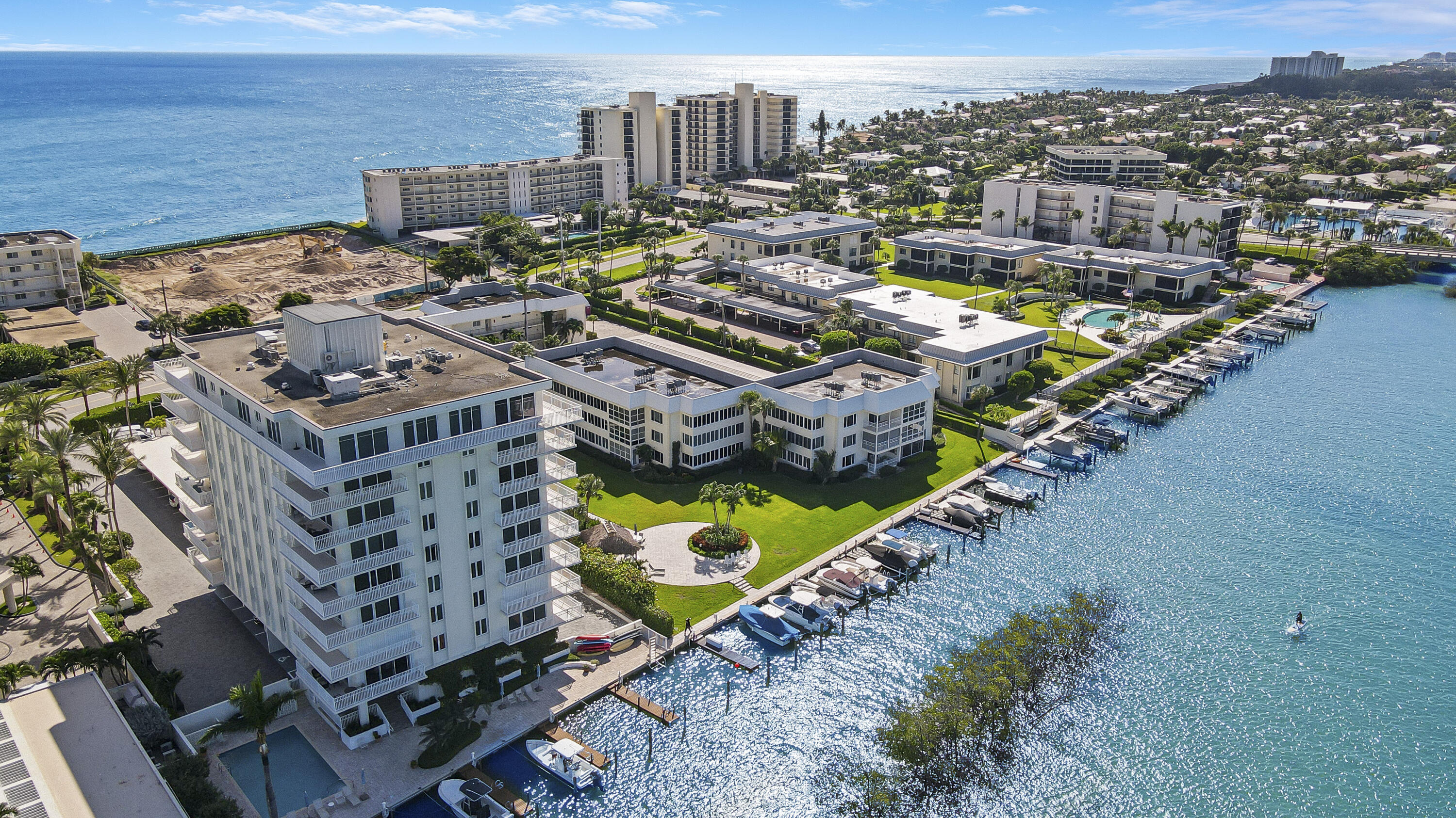 375 South Beach Road, Unit 802 Tequesta, FL 33469 - Photo 36 of 39 a city view with tall buildings