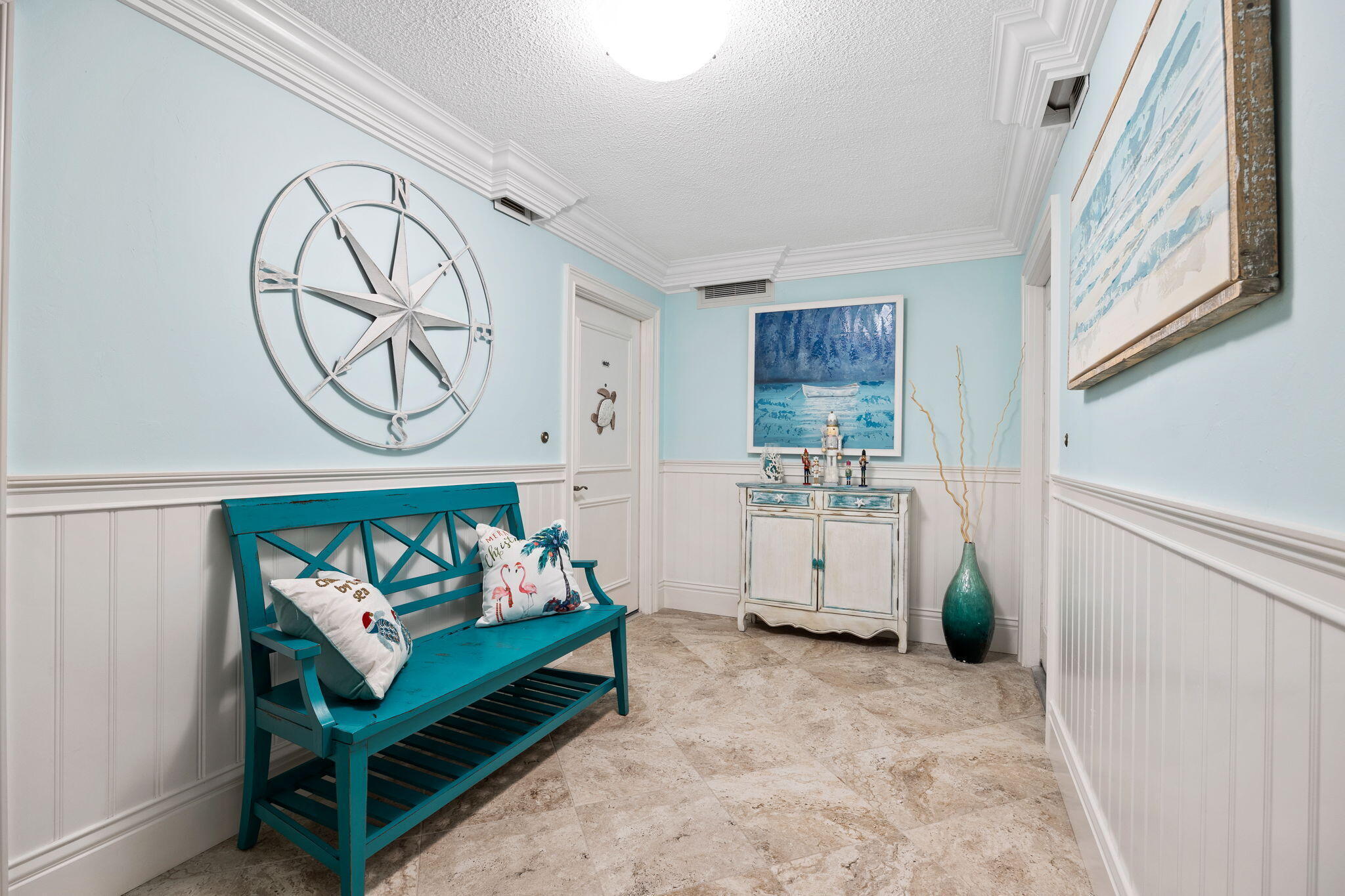 375 South Beach Road, Unit 802 Tequesta, FL 33469 - Photo 4 of 39 a bedroom with furniture and a window