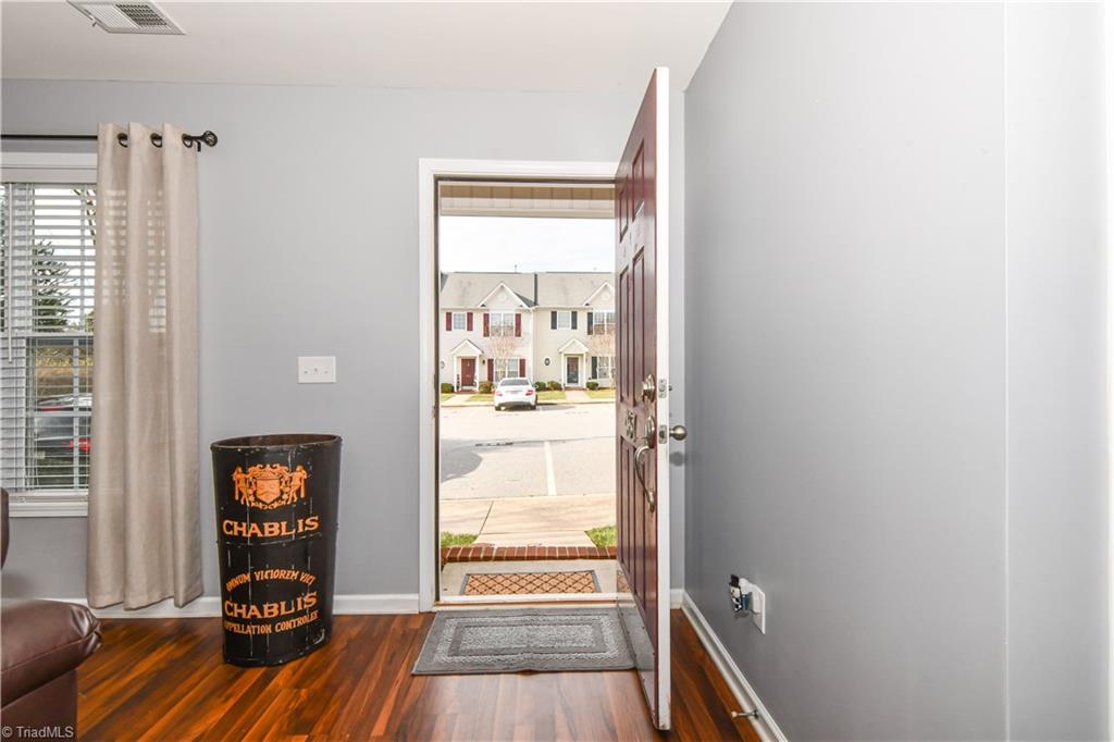 467 Ansley Way High Point, NC 27265 - Photo 16 of 16 Once inside, it will not disappoint. Neutral interior paint, upgraded flooring, window blinds, large rooms, great flowing floor plan, updated kitchen, private back yard retreat.