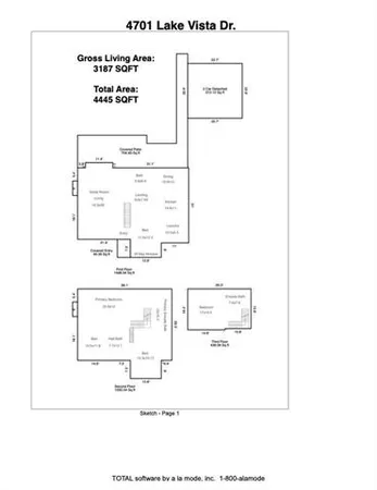 $549,000 | 4701 Lake Vista Drive, Metairie, LA 70006