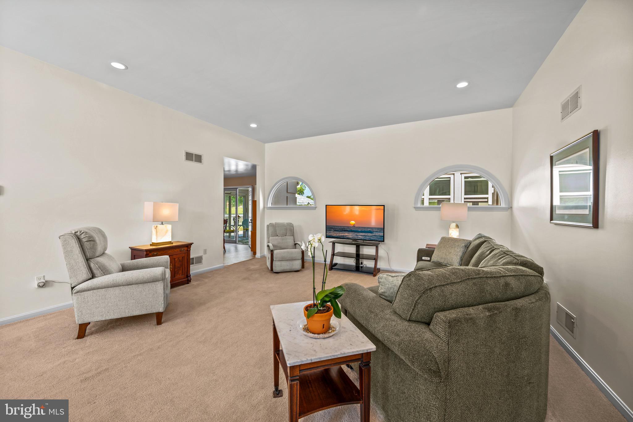 1030 Gist Road Westminster, MD 21157 - Photo 11 of 43 Living room w/arched windows and 10' high ceiling