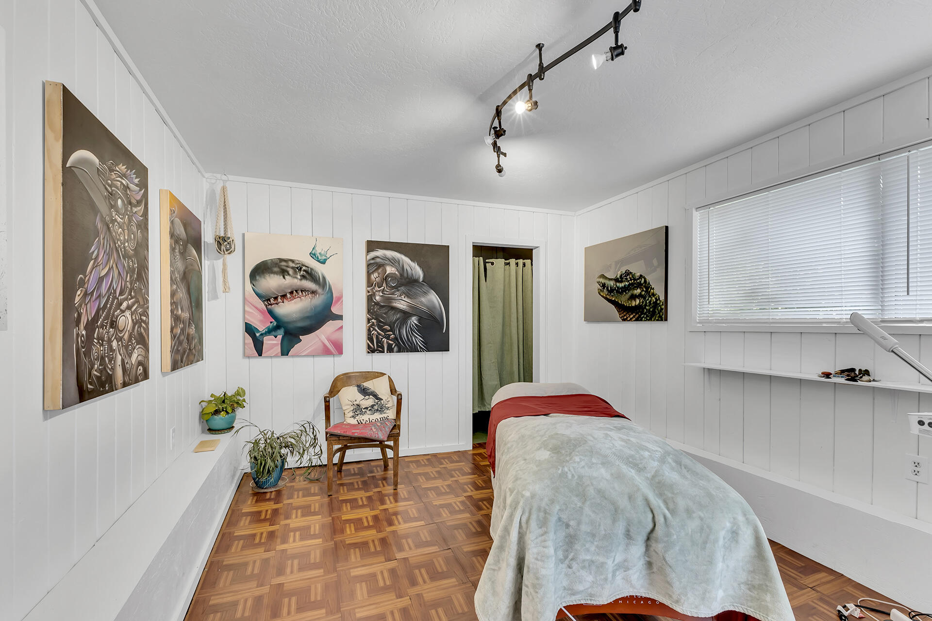 54585 North Circle Drive Idyllwild, CA 92549 - Photo 19 of 58 a view of a hallway to a livingroom with furniture and furniture