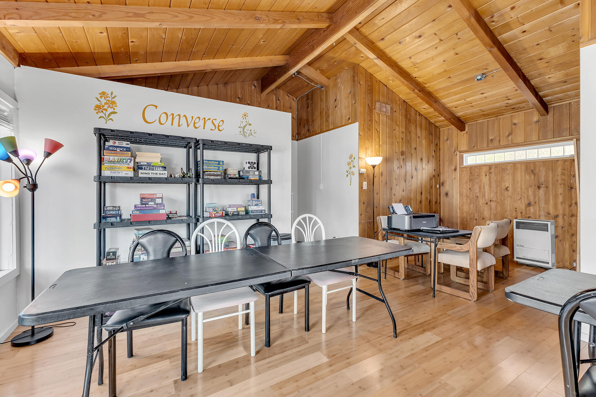 54585 North Circle Drive Idyllwild, CA 92549 - Photo 25 of 58 a table and chairs in a room