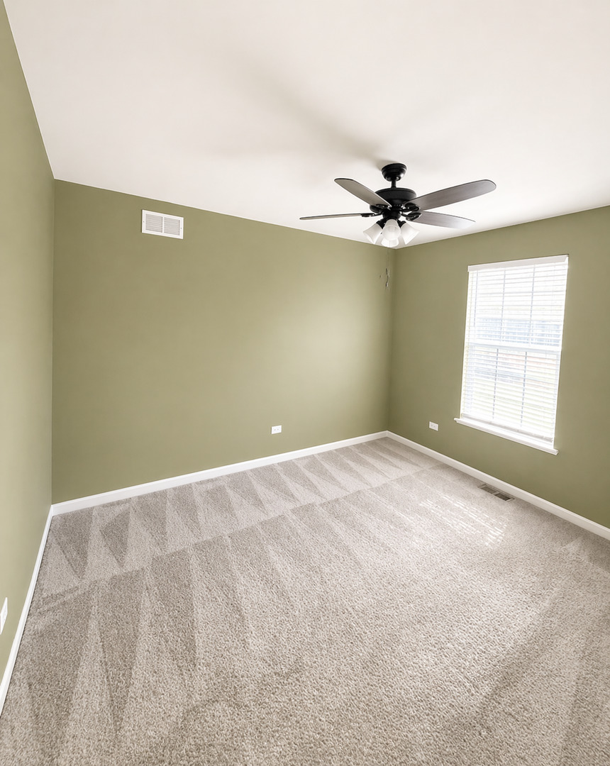 713 Long Ridge Trail Minooka, IL 60447 - Photo 10 of 40 an empty room with windows and fan