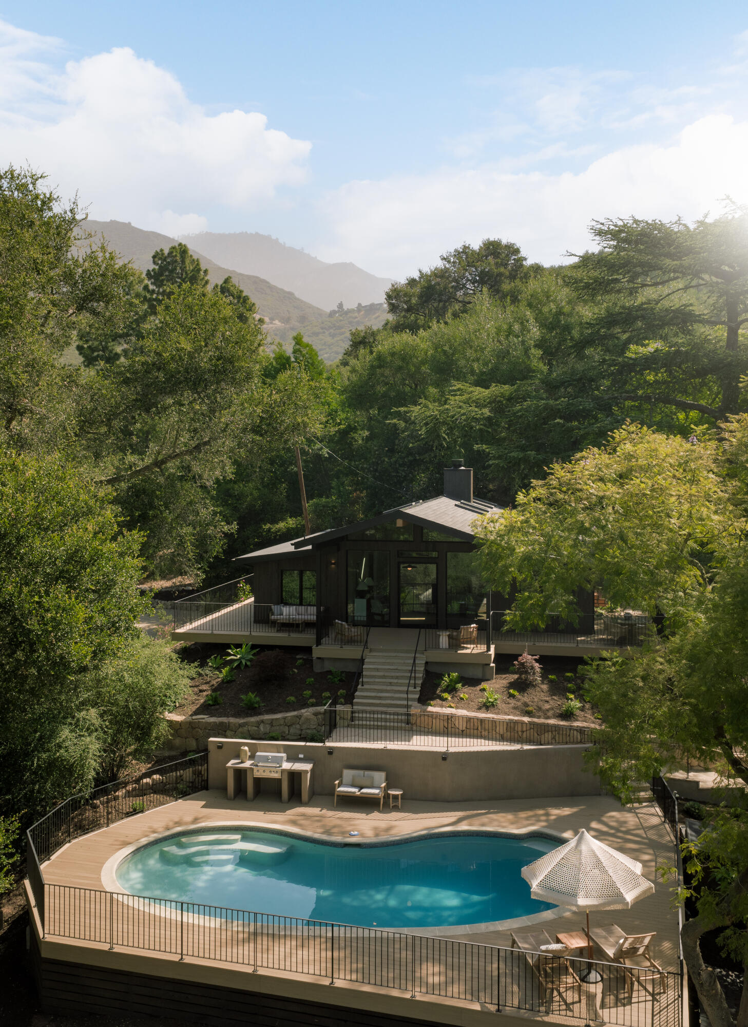 1590 San Roque Road Santa Barbara, CA 93105 - Photo 32 of 50 32e. HouseFrontVertical