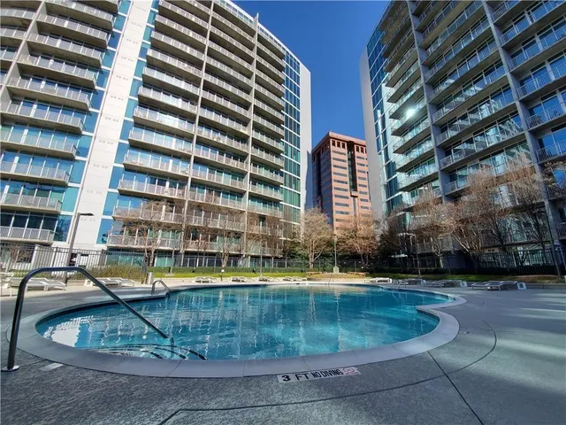 a view of building with outdoor space