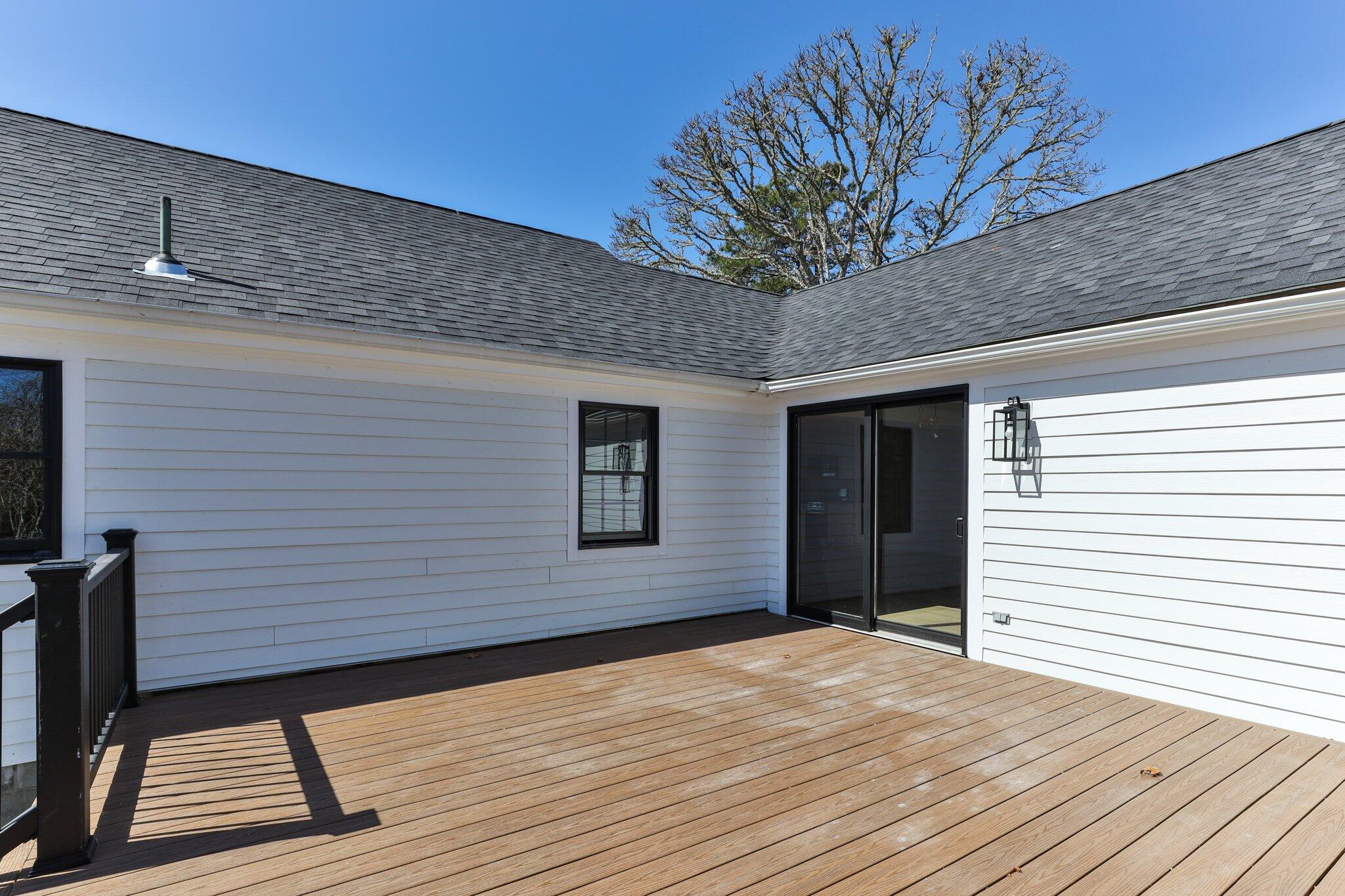 101 Monomoyic Way Chatham, MA 02633 - Photo 37 of 59 a view of a backyard of a house