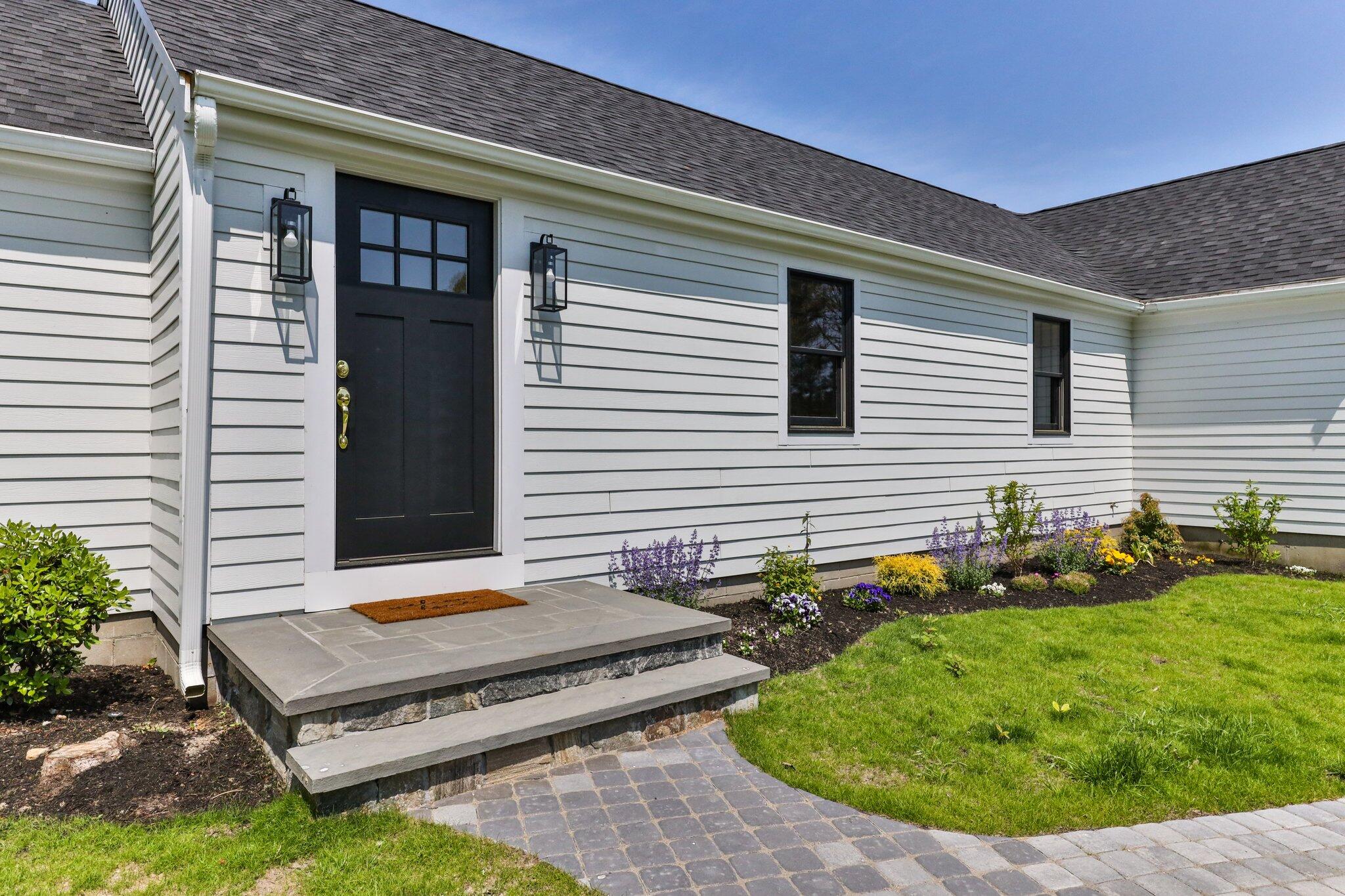 101 Monomoyic Way Chatham, MA 02633 - Photo 53 of 59 a backyard of a house with yard and outdoor seating
