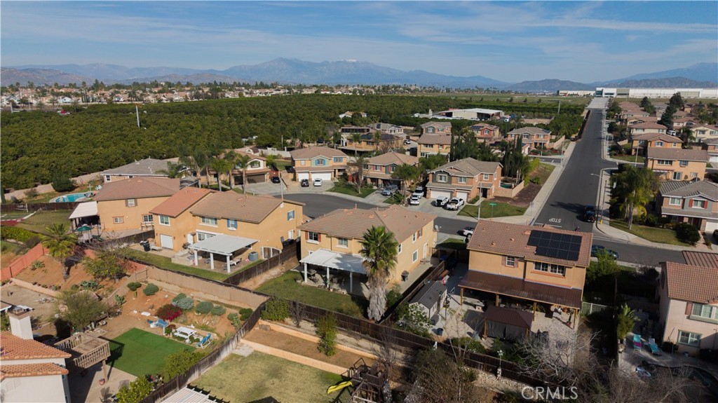 9131 Santa Barbara Drive Riverside, CA 92508 - Photo 28 of 29 an aerial view of a house with a lake view