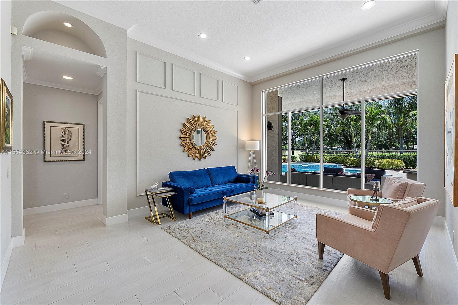 2539 Eagle Run Drive Weston, FL 33327 - Photo 7 of 64 a living room with furniture and a large window