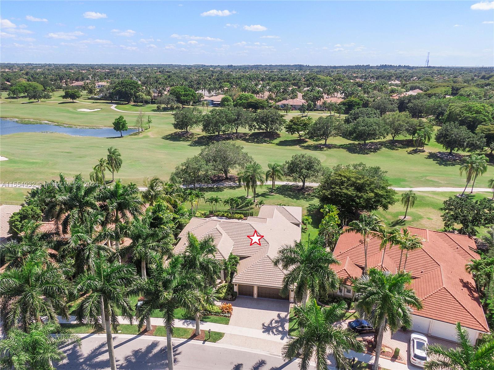 2539 Eagle Run Drive Weston, FL 33327 - Photo 9 of 64 an aerial view of lake and residential houses with outdoor space and river