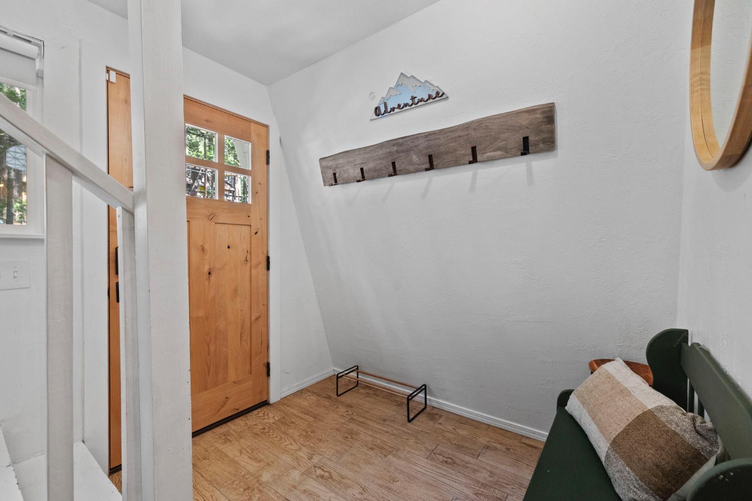 22785 West Ellmaro Road Long Barn, CA 95335 - Photo 6 of 28 a view of a hallway with closet