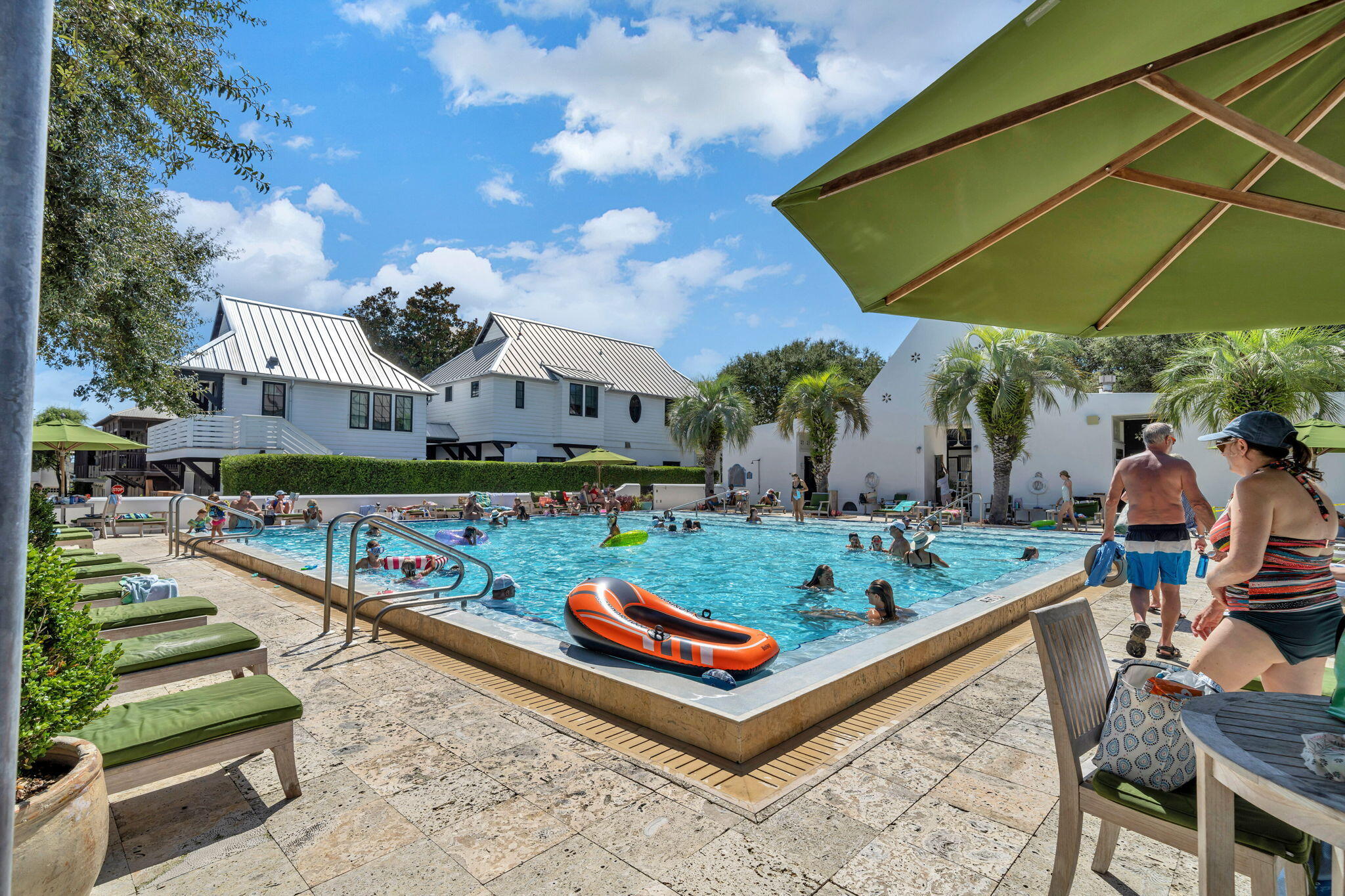 82 South Barrett Square, Unit 3E Inlet Beach, FL 32461 - Photo 51 of 56 an outdoor space with furniture