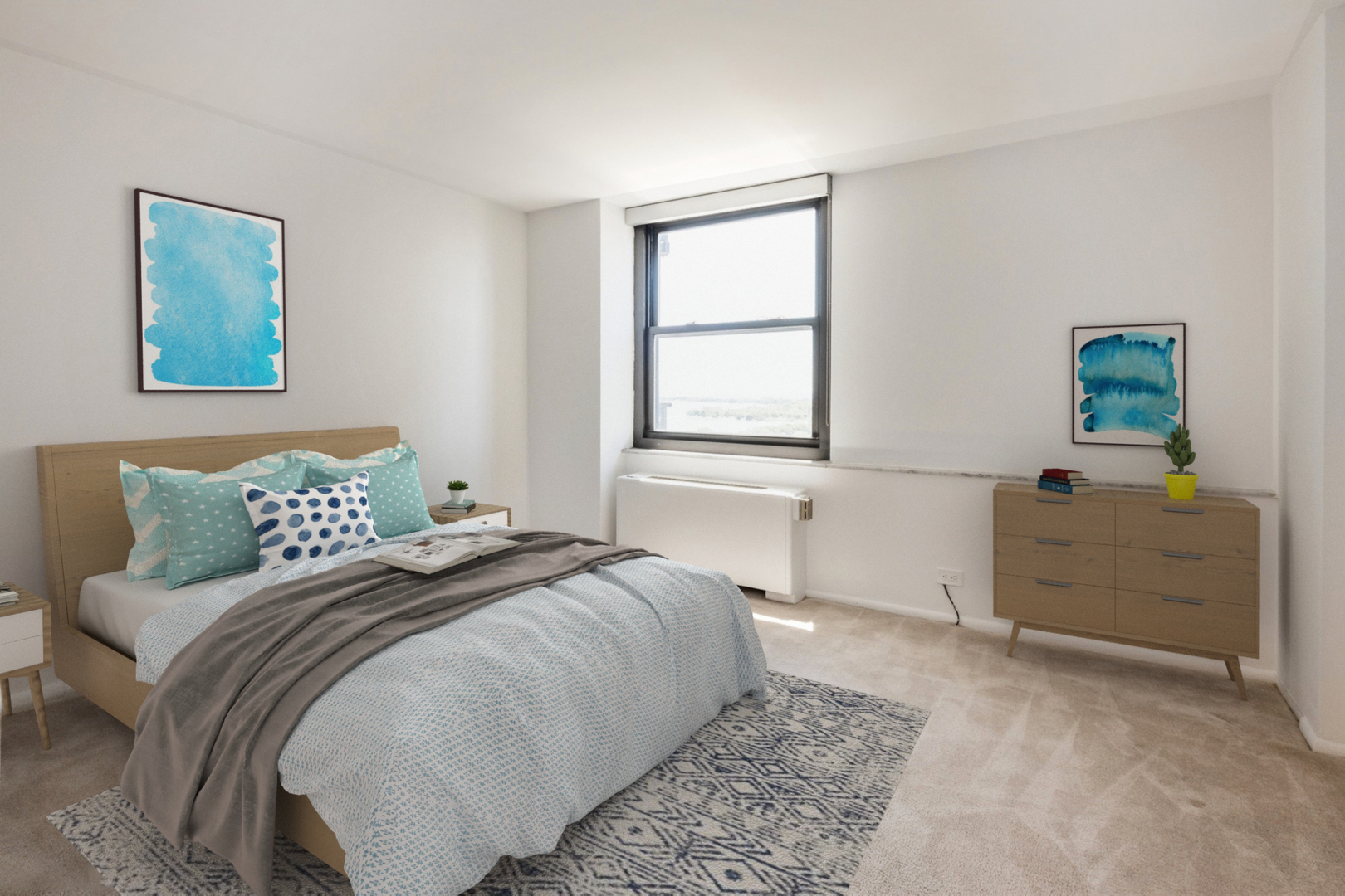 5701 North Sheridan Road, Unit 20J Chicago, IL 60660 - Photo 11 of 25 a bedroom with a bed and a window