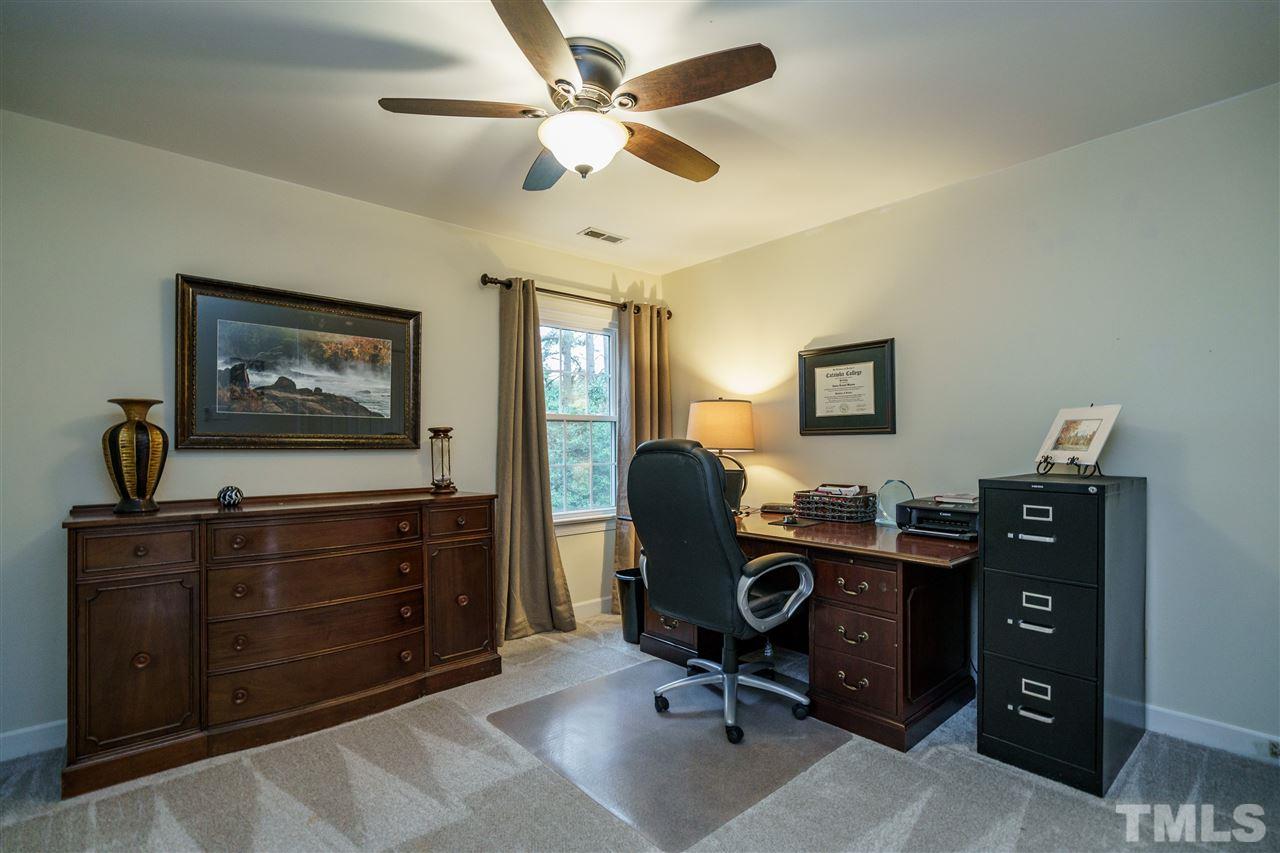 772 Weathergreen Drive Raleigh, NC 27615 - Photo 21 of 26 Spacious bedroom or could be an office.